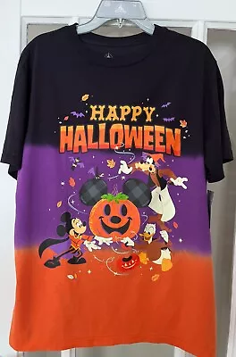 Buy Happy Halloween T-shirt - Mickey Mouse Goofy Donald Duck - Medium - BNWT • 14.99£