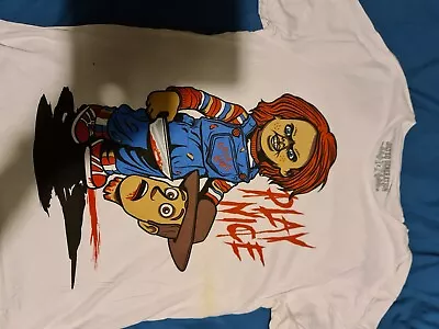 Buy Chuck And Toy Story Alternative T Shirt Bran New Size 12 • 10£