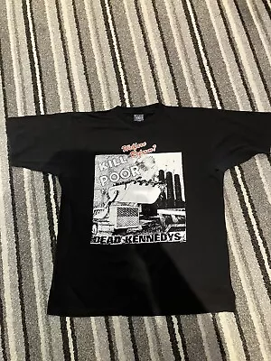 Buy Original Vintage Dead Kennedy - Kill The Poor , Punk Rock Band T Shirt • 150£
