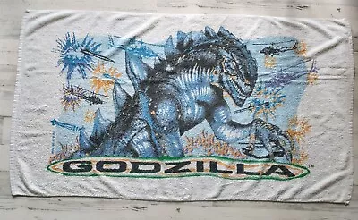 Buy 1998 Godzilla Beach Towel Movie Promotion Promo Merch Toho 53 X 30 • 47.24£