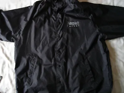 Buy Manowar Battle Hymns Lightweight Waterproof Jacket XL Black Very Good Condition • 25£