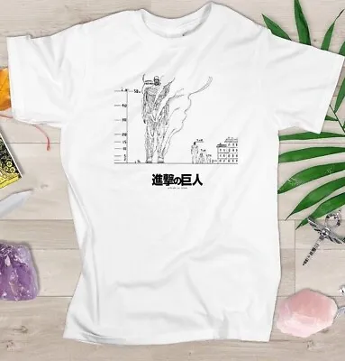 Buy Attack On Titan Giant Measured T-shirt Manga Anime • 19.99£