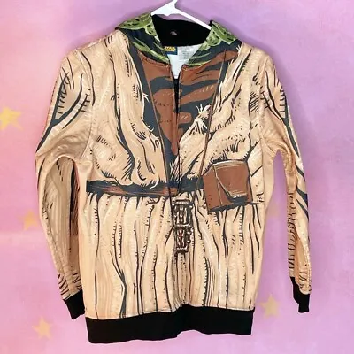 Buy Star Wars Yoda Zip Sweatshirt Hoodie Boys Large • 11.80£