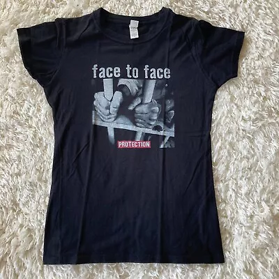 Buy FACE TO FACE Protection Womens Medium SoCal Punk T SHIRT • 12.30£