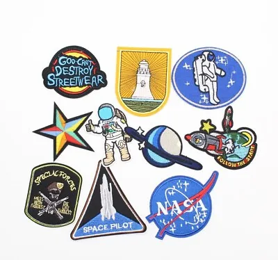 Buy Space Patch Sew Or Iron On Patches For Kids Custom Denim Jackets 10 Patches • 20£
