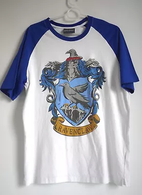 Buy Harry Potter Ravenclaw Logo T-shirt White/blue Size Medium Unisex • 9.99£