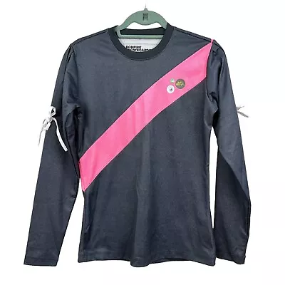 Buy Bonfire Snowboarding Company Base Layer Top Shirt Women Long Sleeve Gray Pink M • 12.44£