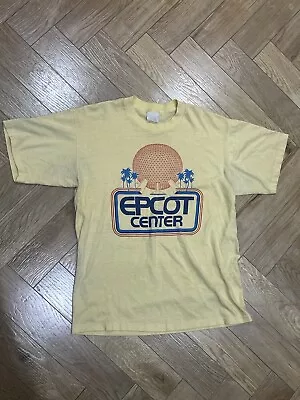 Buy Rare Vintage Disney Epcot Center T Shirt Tee M L • 40£