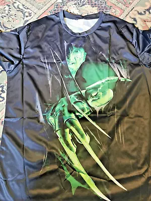 Buy Freddy Krueger Elm Street Black  Unofficial Mens T-shirt  48 Inch Chest • 12£