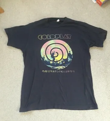 Buy Coldplay T Shirt 2012 Tour Size Medium • 30£
