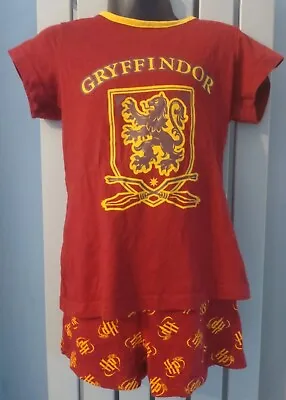 Buy Girls Harry Potter Pyjamas Age 5-6 Gryffindor Red Set Official Vgc • 5.99£