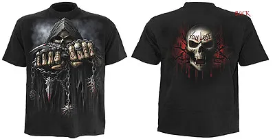 Buy SPIRAL DIRECT NEW DESIGNS Halloween T Shirt Skull/Dragon/Reaper/Goth/Rock/Metal • 12.90£