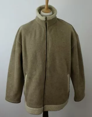 Buy TAYBERRY Beige Fleece Sherpa Jacket Size L • 26.10£