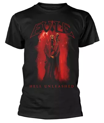 Buy Evile Hell Unleashed Black T-Shirt OFFICIAL • 9.99£