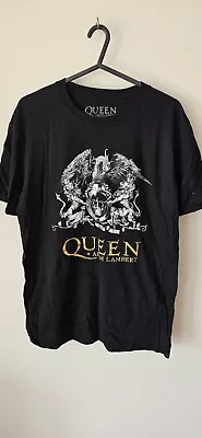 Buy Queen & Adam Lambert Rhapsody Tour 2022 T-Shirt Medium  • 17.99£