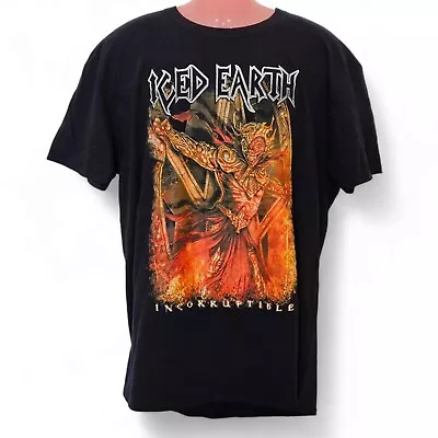Buy Iced Earth Incorruptible 2018 World Tour 2XL Concert Band T Shirt Double Sided • 31.24£