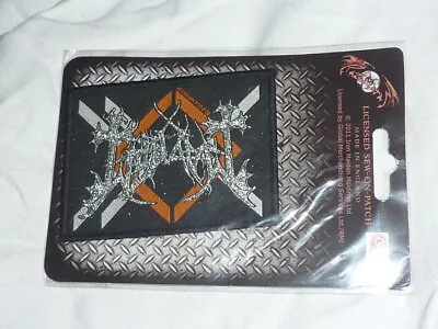 Buy MAYHEM  -LOGO PATCH (RARE) - WOVEN SEW ON PATCH - Official Merch FREE UK POSTAGE • 12.99£