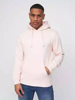 Buy Duck And Cover - Mens 'BASICO' Hoodie - Light Pink • 24.99£