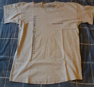 Buy T-Shirt Fates Warning Inside Out, XL, Vintage, Original Europe Tour Shirt 1995 • 67.78£