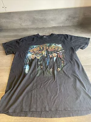 Buy Take That T Shirt  Wonderland Tour T Shirt Black Tee Oversized Graphic Size XL • 20£