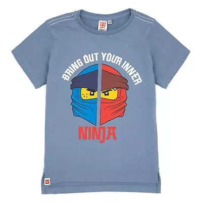 Buy Lego Ninjago Boys Ninja Short-Sleeved T-Shirt NS7384 • 10.24£