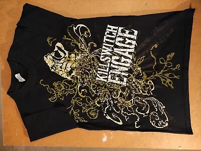 Buy Killswitch Engage 2009 Tour T Shirt Leopard Size Medium Metal Metalcore Band • 45£