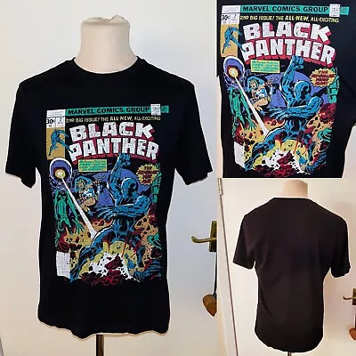 Buy Black Panther Marvel T-shirt Medium M • 15£
