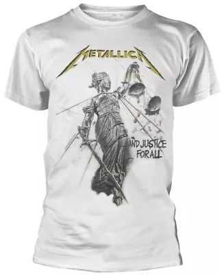 Buy Used Metallica T-shirt Mens Small [...And Justice For All] • 9£