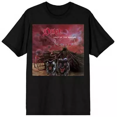 Buy Dio - Unisex - T-Shirts - Large - Short Sleeves - Lock Up The Wolves - K500z • 18.31£