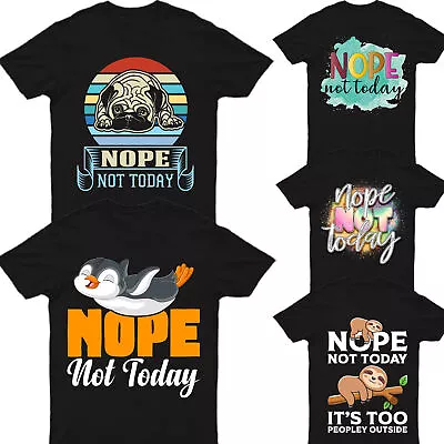 Buy Nope Not Today Mens T Shirts Unisex Tee Top #P1 #PR #A • 9.99£