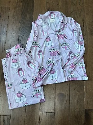 Buy Baby Yoda Grogu 2 Piece Womens Pajamas  MEDIUM Star Wars Slumber Munki Sleepwear • 14.21£