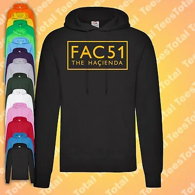 Buy Fac 51 Hoodie | The Hacienda | Madchester Happy Mondays New Order Stone Roses • 27.99£