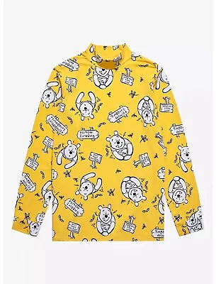 Buy Cakeworthy Disney Winnie The Pooh Mockneck LS T-Shirt Size 3XL New With Tags • 19.99£