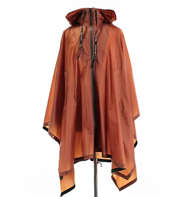 Buy Dorothee Schumacher NWT Bag It Out Waterproof Cape One Size In Orangey Brown • 318.48£