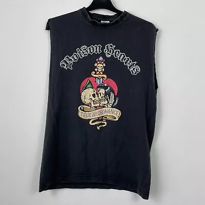 Buy Poison Hearts True Necromance Rare Band T-Shirt Cutoff M • 5£