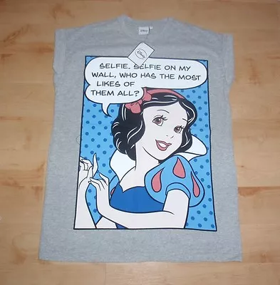 Buy Primark Womens Disney Snow White SELFIE SELFIE T-shirt - Various Sizes BNWT • 12.95£
