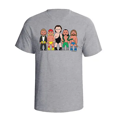 Buy Legends Of Wrestling By VIPwees Mens ORGANIC Cotton T-Shirt Wrestler Gift Eco  • 13.99£