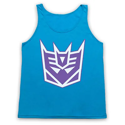 Buy Decepticon Unofficial Transformers Logo Cartoon Bad Guy Adults Vest Tank Top • 18.99£