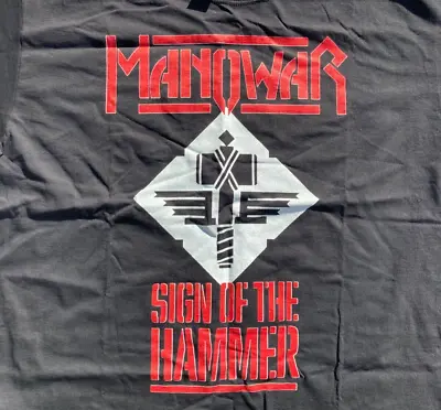 Buy MANOWAR T Shirt XL • 25£
