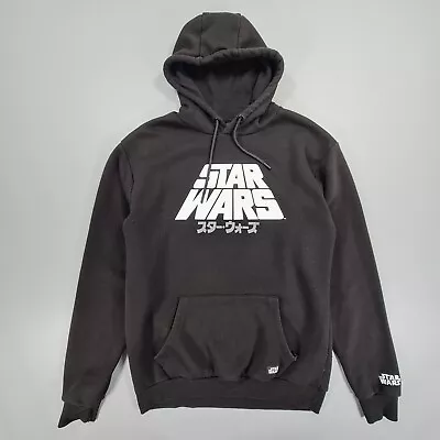 Buy Star Wars Mens Hoodie Black Medium Fleece Pullover Episode IV A New Hope • 13.99£