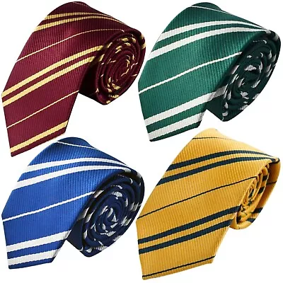 Buy Wizard Tie For Harry Potter Cosplay Book Day Fancy Dress Adult & Child Gift UK • 3.99£