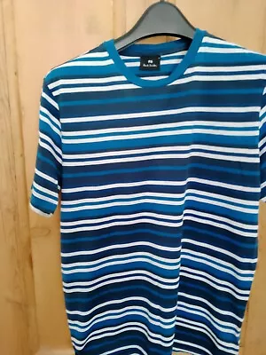 Buy Paul Smith Striped T Shirt Small Or Medium 20 1/2 Inches Pit To Pit • 16.99£