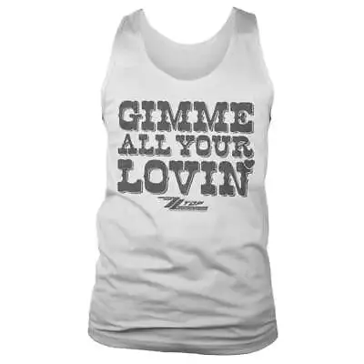 Buy Officially Licensed  ZZ Top Gimme All Your Lovin' Tank Top Vest S-XXL Sizes • 20.99£