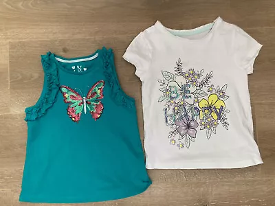 Buy F&F Girls T Shirts Age 2-3 Years. Good Condition • 0.99£