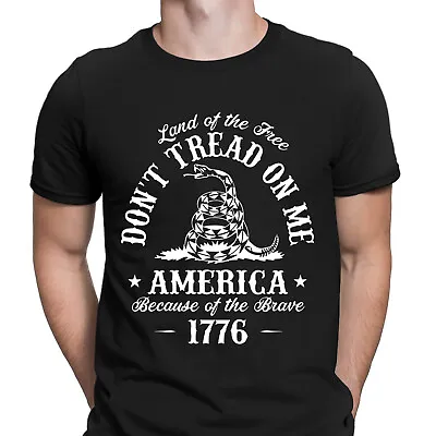 Buy Dont Tread On Me Freedom Rock Music Song Vintage Mens T-Shirts Tee Top #6GV • 13.49£