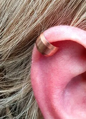 Buy Copper Ear Cuff Earring Real Copper Orbital Cuff Hair Beard Ethnic Jewellery • 4.95£