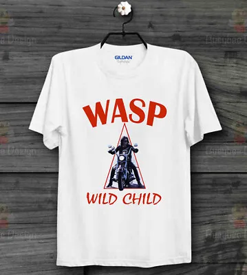 Buy W.A.S.P. Wild Child'85 Heavy Metal Band Wasp Cool Ideal Gift UNISEX T Shirt B483 • 7.99£