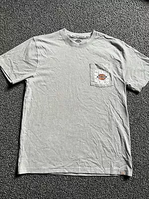Buy Dickies Men's Grey T-shirt - Size Large • 9.99£