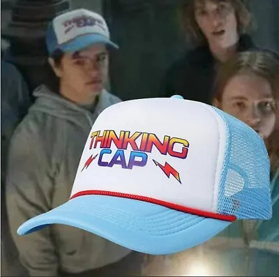 Buy Stranger Things Style Dustin Thinking Cap Baseball Cap Hat Cosplay • 4.99£