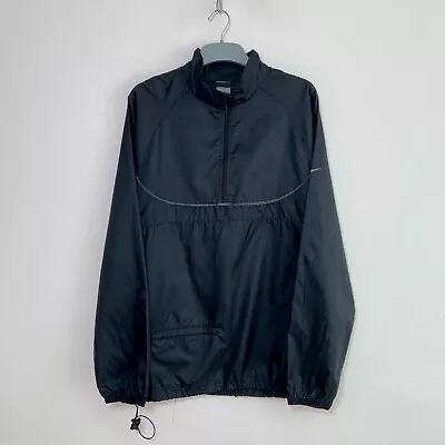 Buy Nike Golf Long Sleeve Windbreaker Jacket Pullover Black Size L • 29.99£
